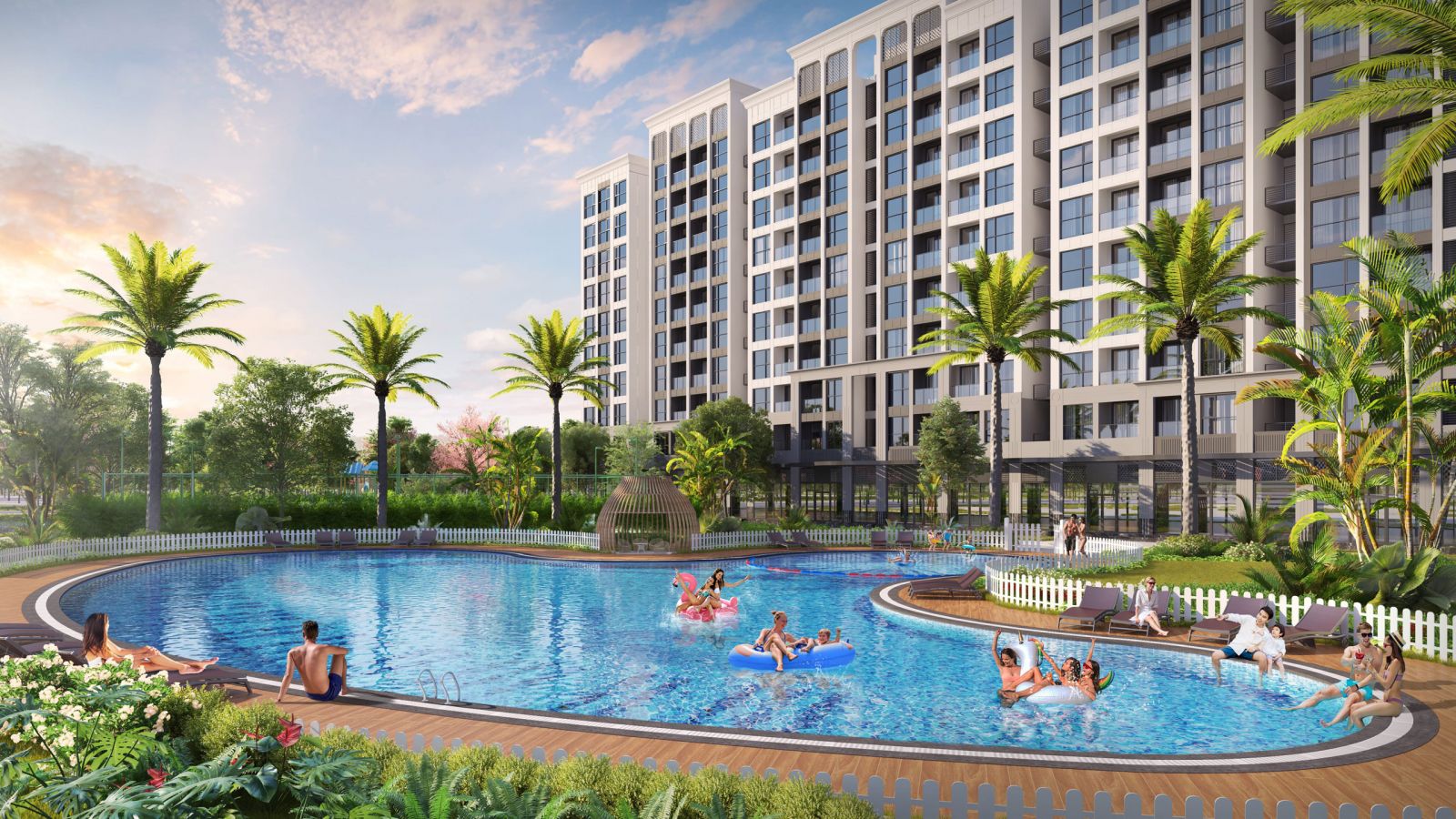 hình ảnh các tiện ích bên trong vinhomes hóc môn