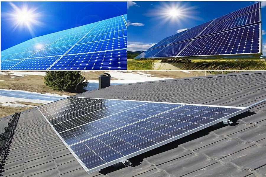 hình ảnh điện năng lượng mặt trời cho lắp cho gia đình
