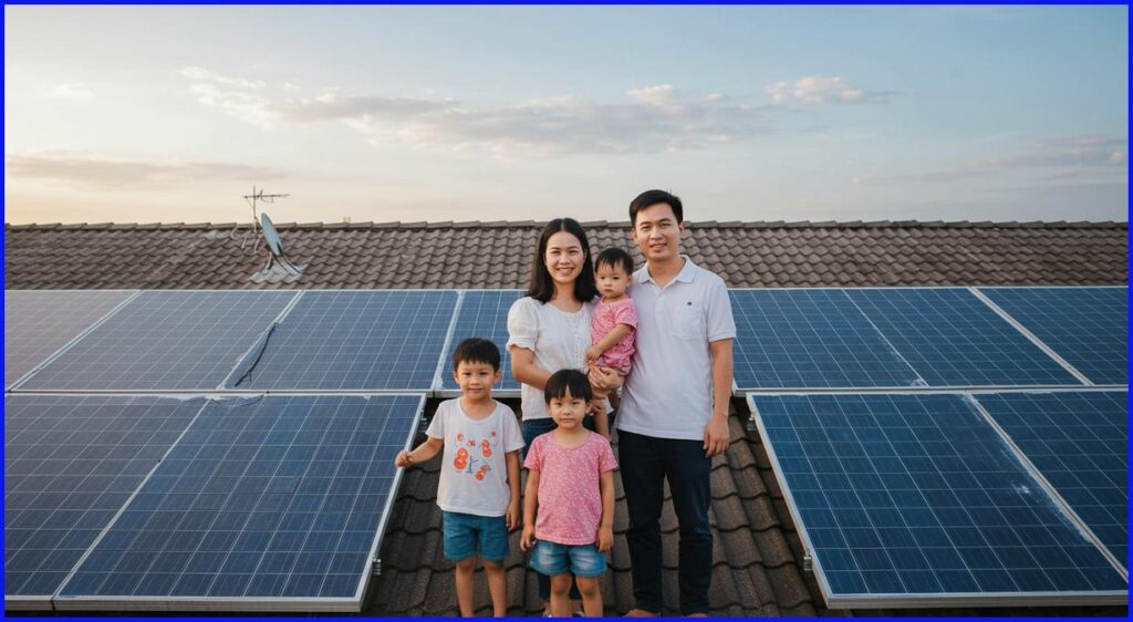 Giá Lắp Điện Mặt Trời Cho Gia Đình 2026: Bảng Giá Tại Sangsun