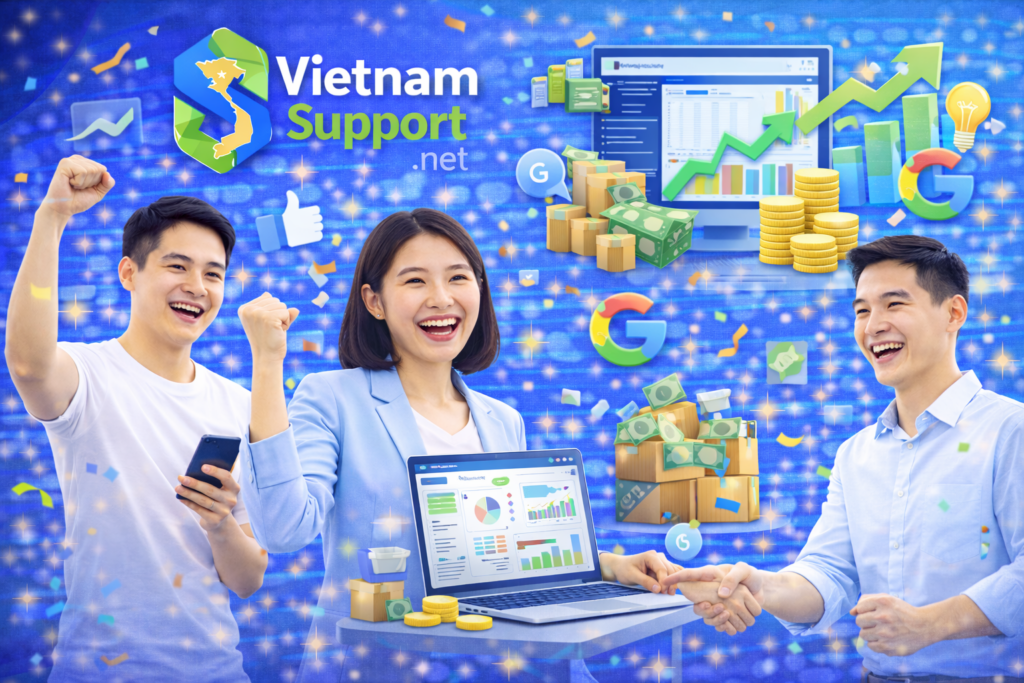Hình ảnh minh họa  các học viên gặt hái được rất nhiều thành công sau khóa học Google SEO & ADS 2026 1 kèm 1