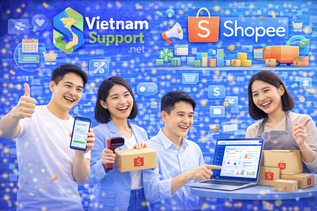 Hình ảnh minh họa khóa học Sàn TMĐT Shopee 1 kèm 1