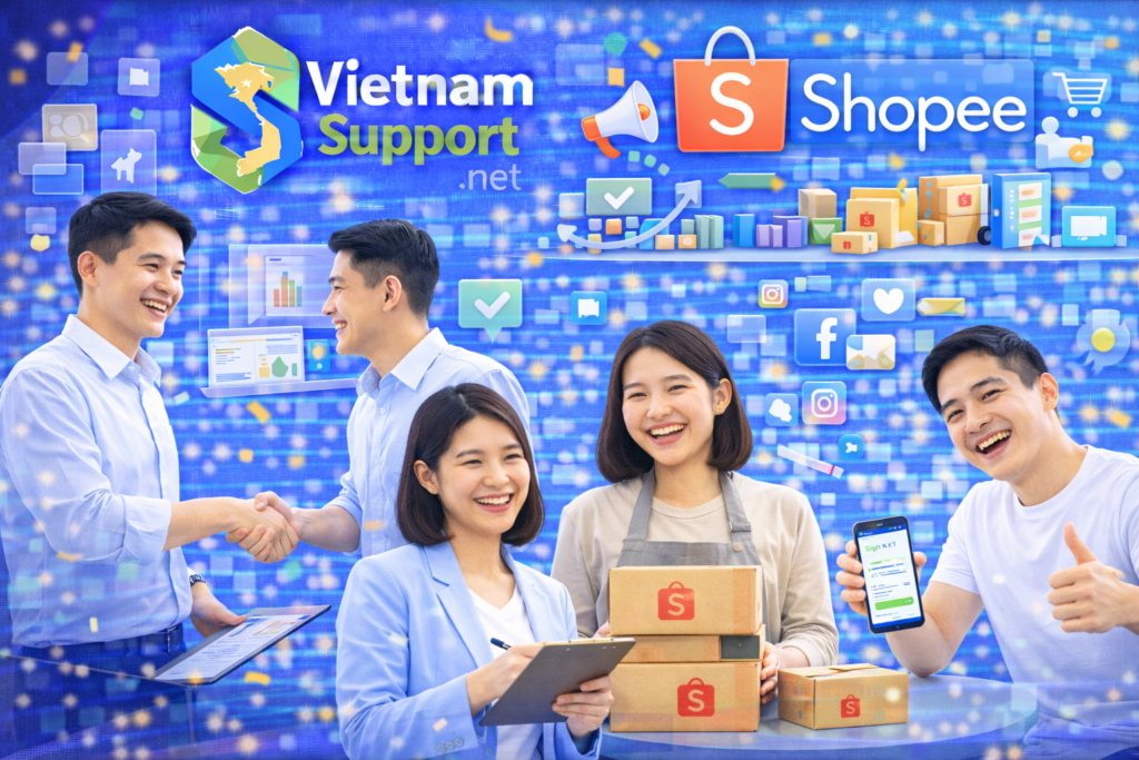 hình ảnh minh họa các đối tượng tham gia khóa học Sàn TMĐT Shopee 1 kèm 1