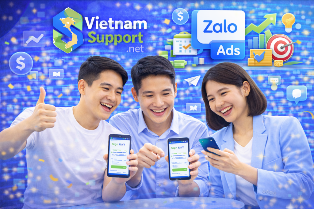 hình ảnh minh họa các học viên cùng tham gia đăng ký khóa học Zalo ADS 2026 1 kèm 1